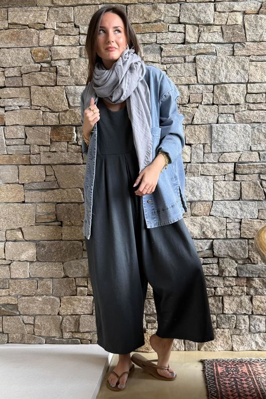 Lagen Jungaree Charcoal 